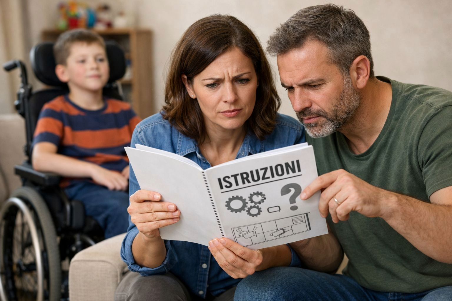 Quel libretto d’istruzioni mai dato: essere genitori caregiver di un figlio con disabilità
